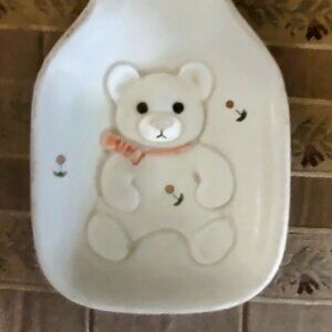 Otigiri Vintage Ceramic Teddy Bear Collectible Spoon